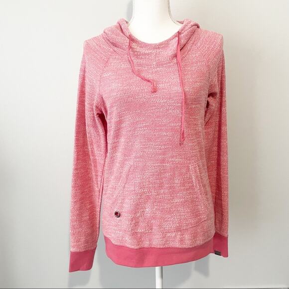 Roxy pink pullover hoodie sweatshirt medium hoodie - Picture 1 of 9